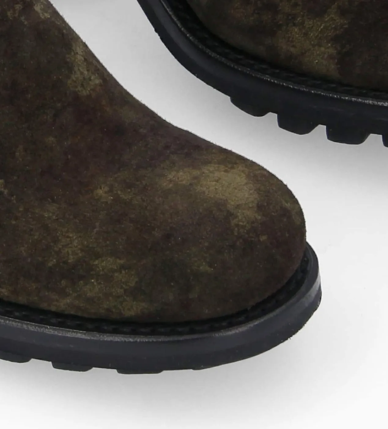 FREE LANCE Paris Boot biker à boucle - Justy 70 - Cuir velours - Camouflage Cheap