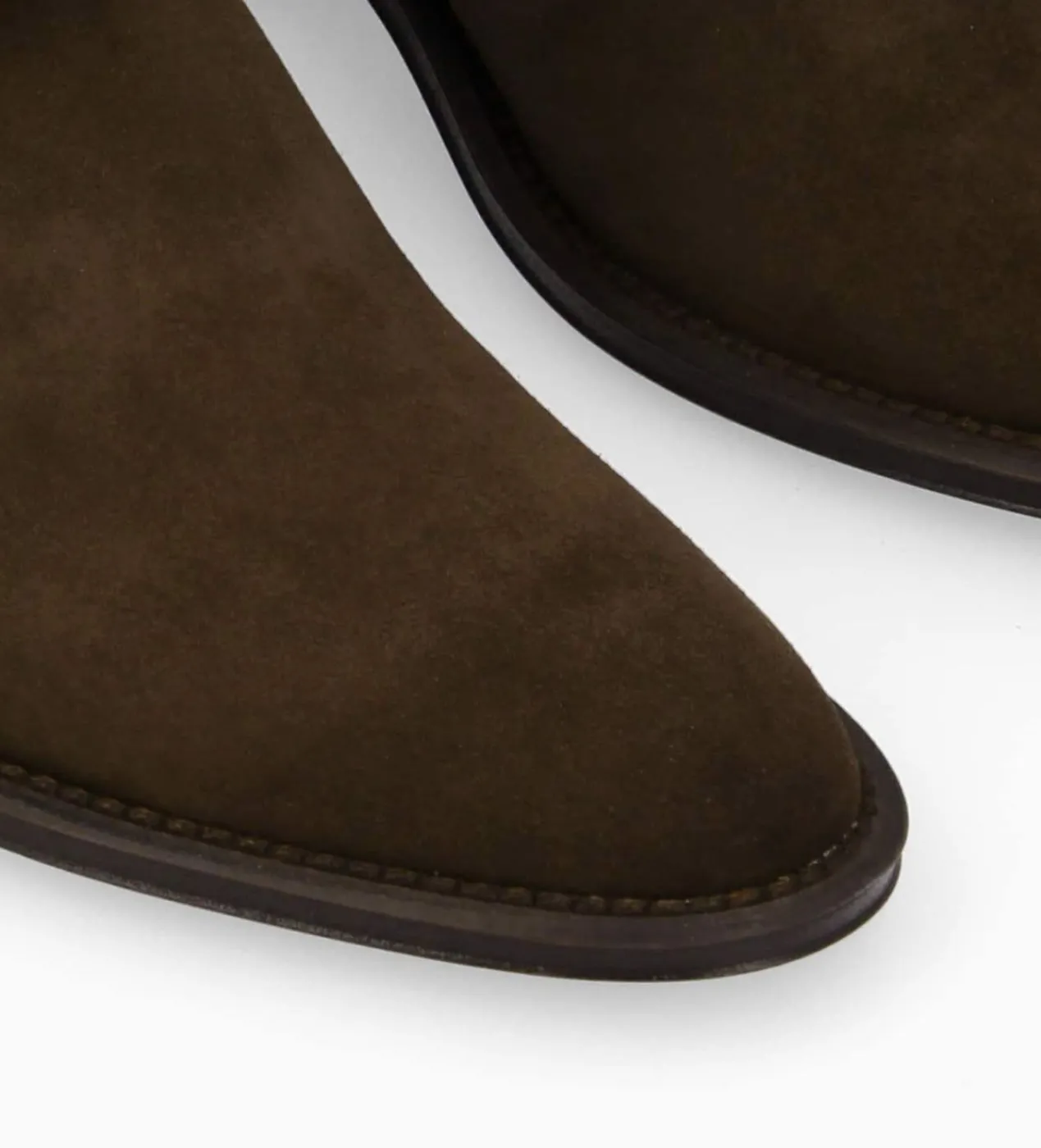 FREE LANCE Paris Botte à talon - Lora 50 - Cuir velours - Marron foncé Marronfoncé Best Sale