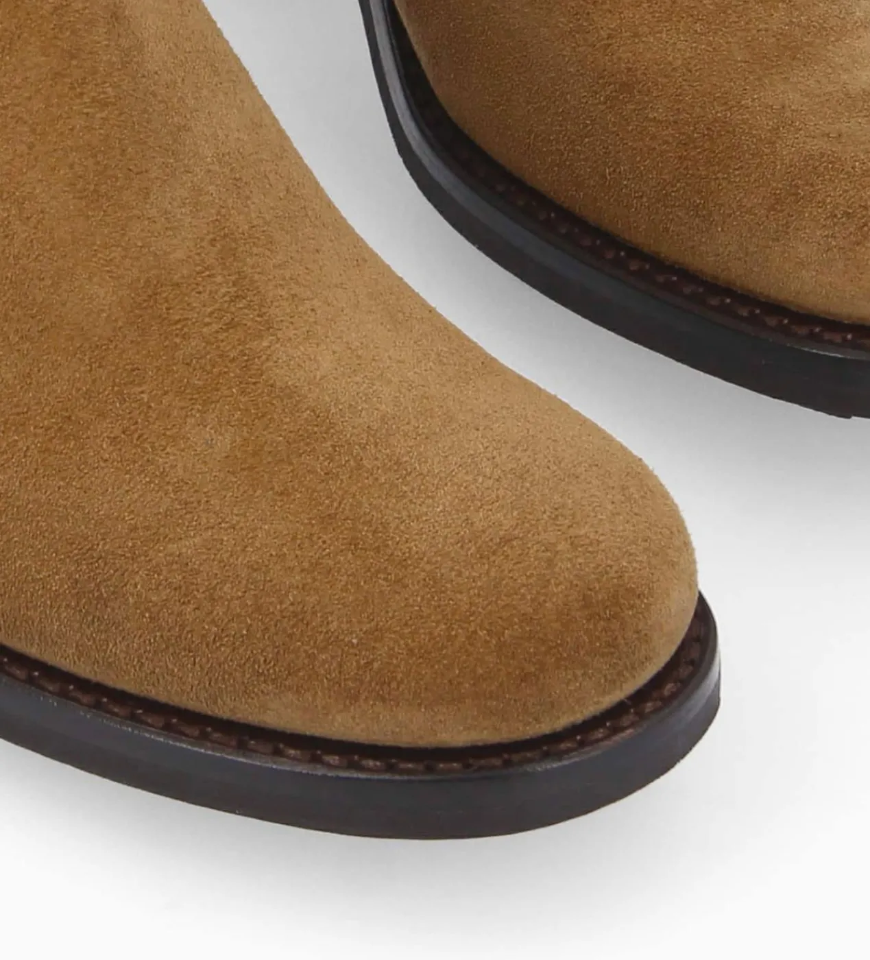 FREE LANCE Paris Botte biker à boucle - Biker 7 - Cuir velours - Sienna Clearance