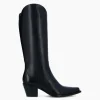 FREE LANCE Paris Botte western à talon - Ruby 50 - Cuir de veau lisse brillant - Noir Cheap