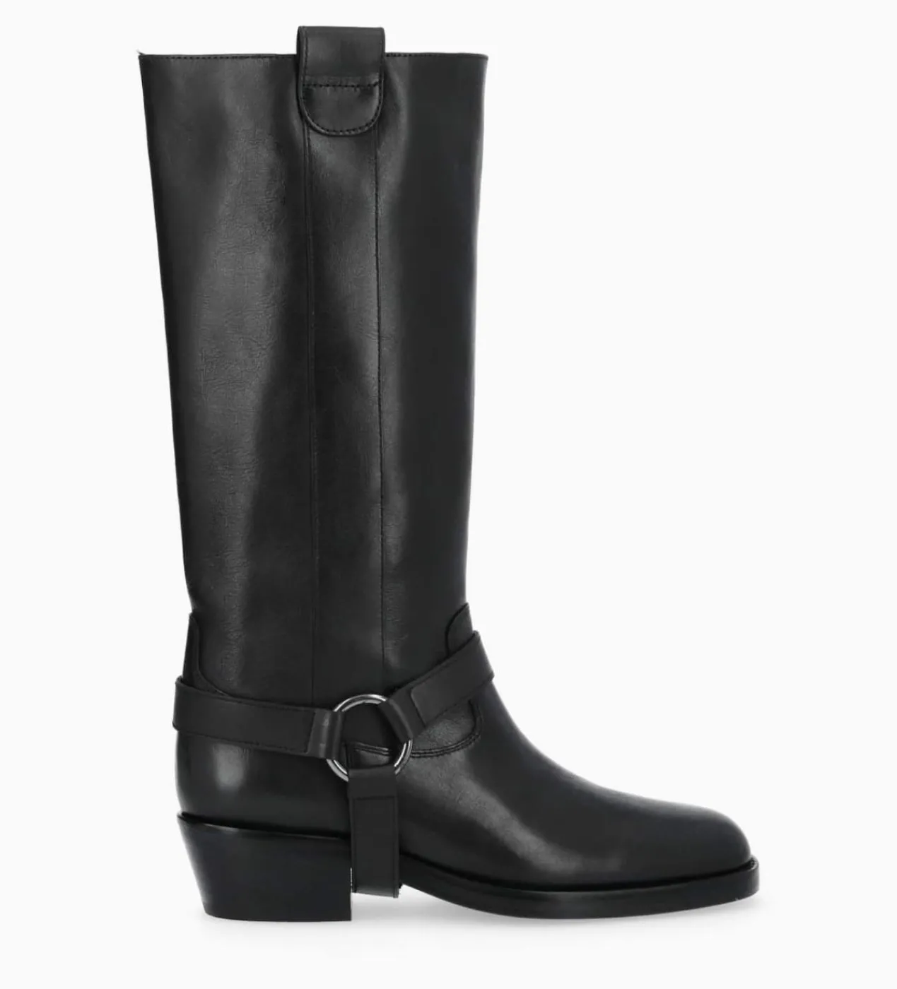 FREE LANCE Paris Botte western avec harnais - Carma 45 - Cuir lisse - Noir Best Sale