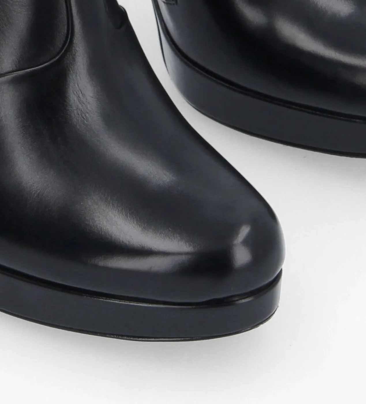 FREE LANCE Paris Bottine à talon à zip - Juke 70 - Cuir lisse - Noir Discount