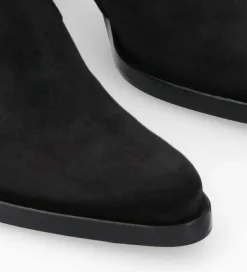 FREE LANCE Paris Bottine à talon à zip - Paddy 70 - Cuir velours - Noir Best