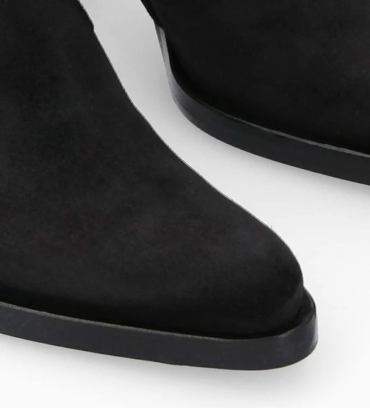 FREE LANCE Paris Bottine à talon à zip - Paddy 70 - Cuir velours - Noir Best