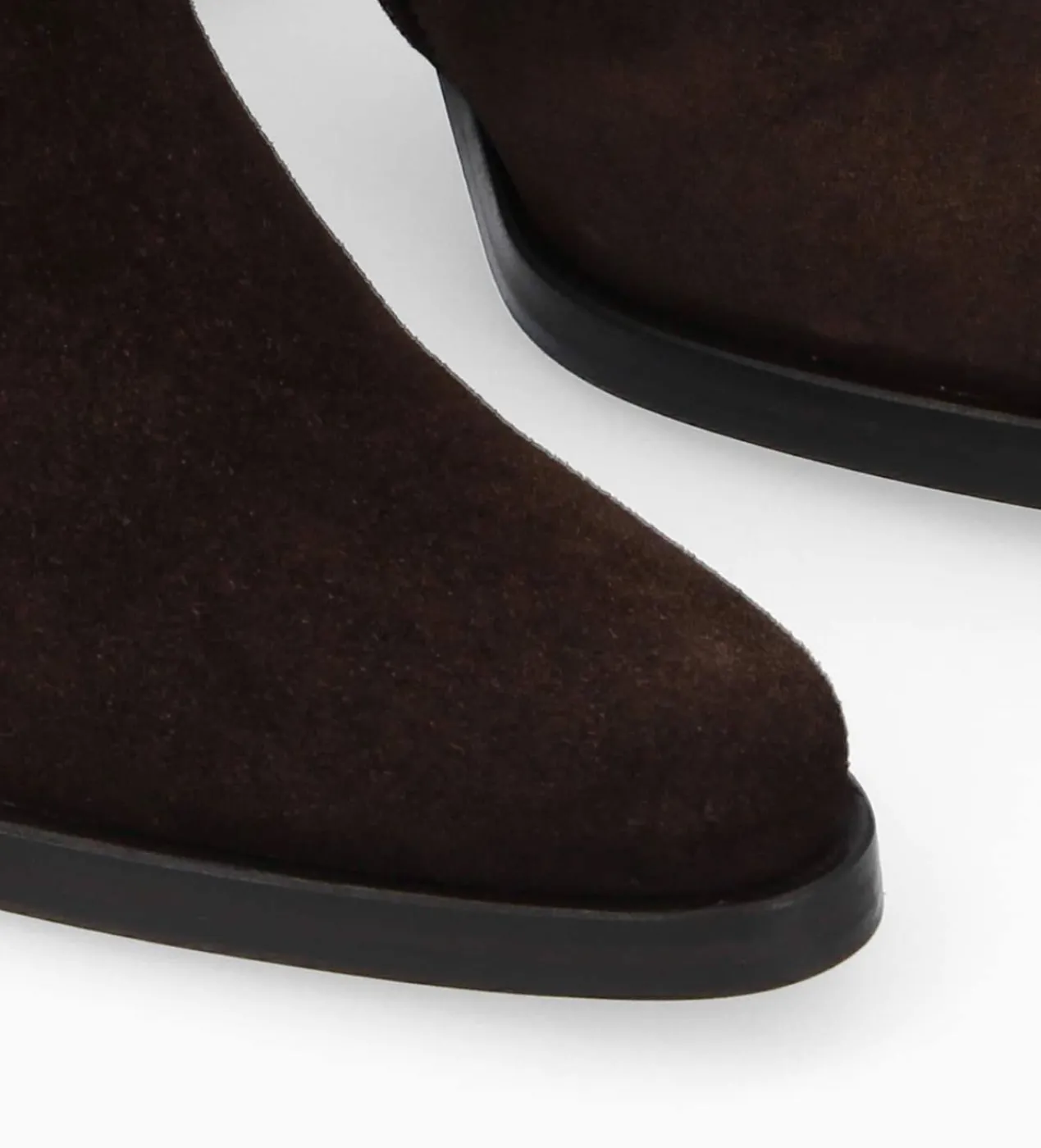 FREE LANCE Paris Bottine à talon à zip - Paddy 70 - Cuir velours - Marron foncé Marronfoncé Store