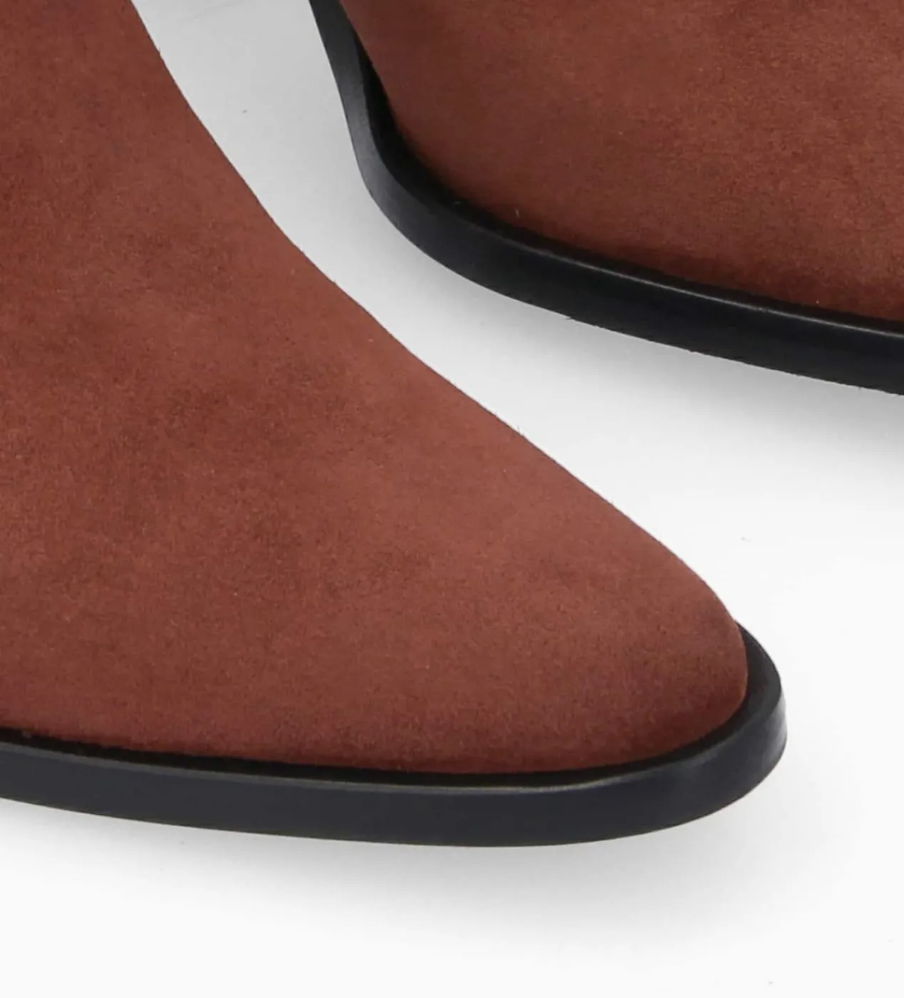 FREE LANCE Paris Bottine chelsea à talon - Jane 70 - Cuir velours - Grenat Best Sale