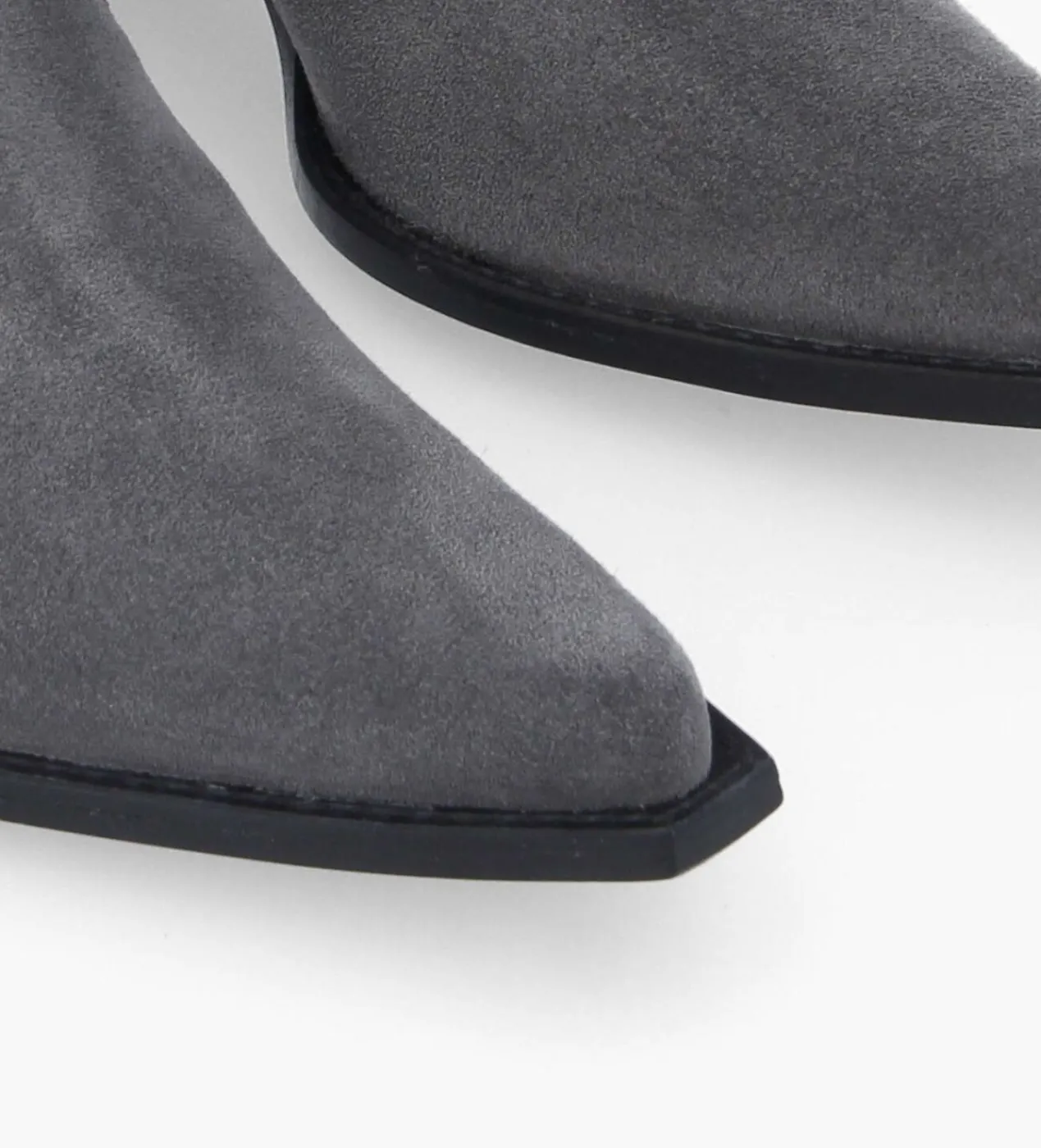 FREE LANCE Paris Bottine western chelsea - Sibelle 50 - Cuir velours - Stone Sale