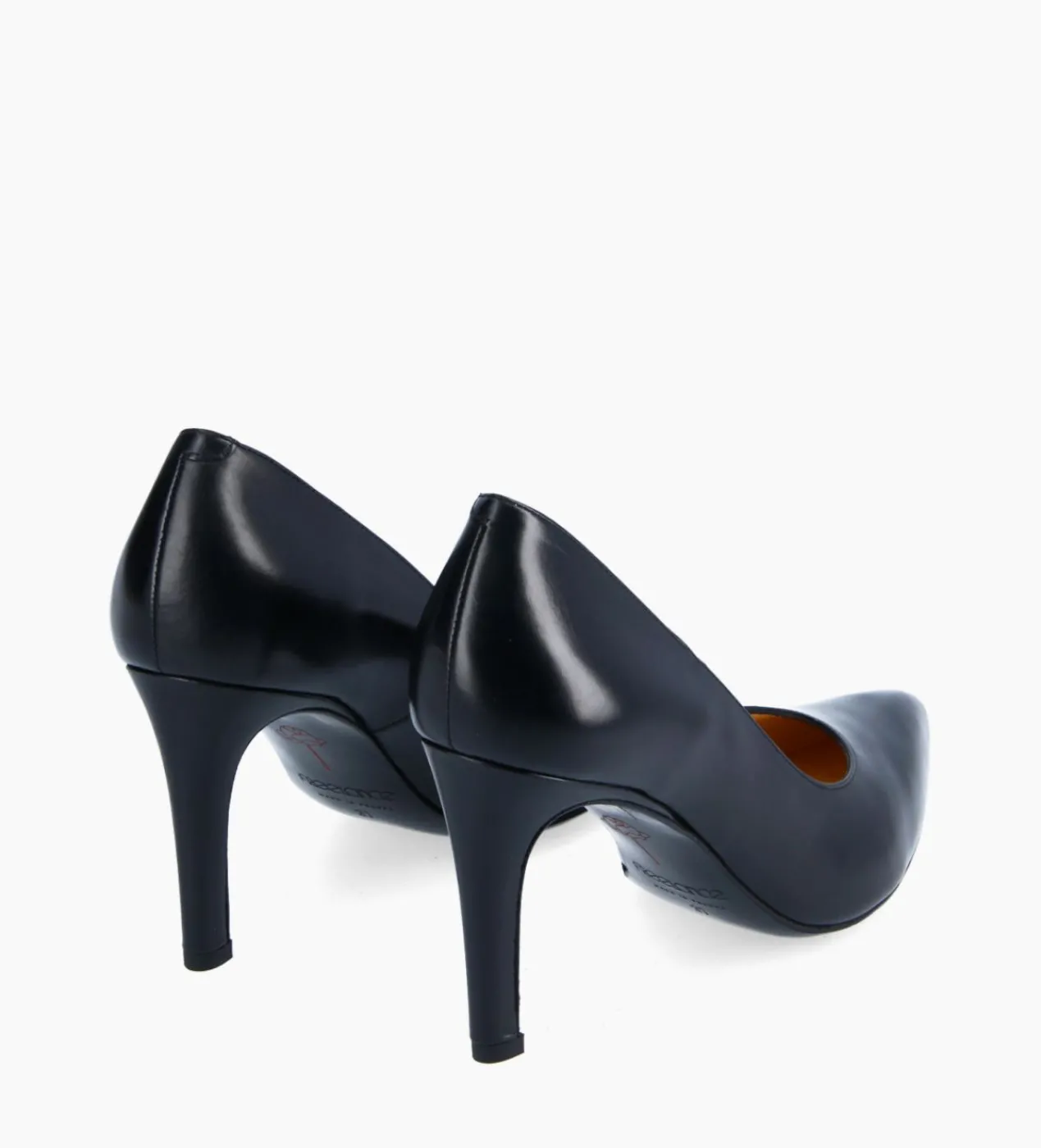 FREE LANCE Paris Escarpin à bout pointu - Forel 70 - Cuir de veau lisse - Noir New