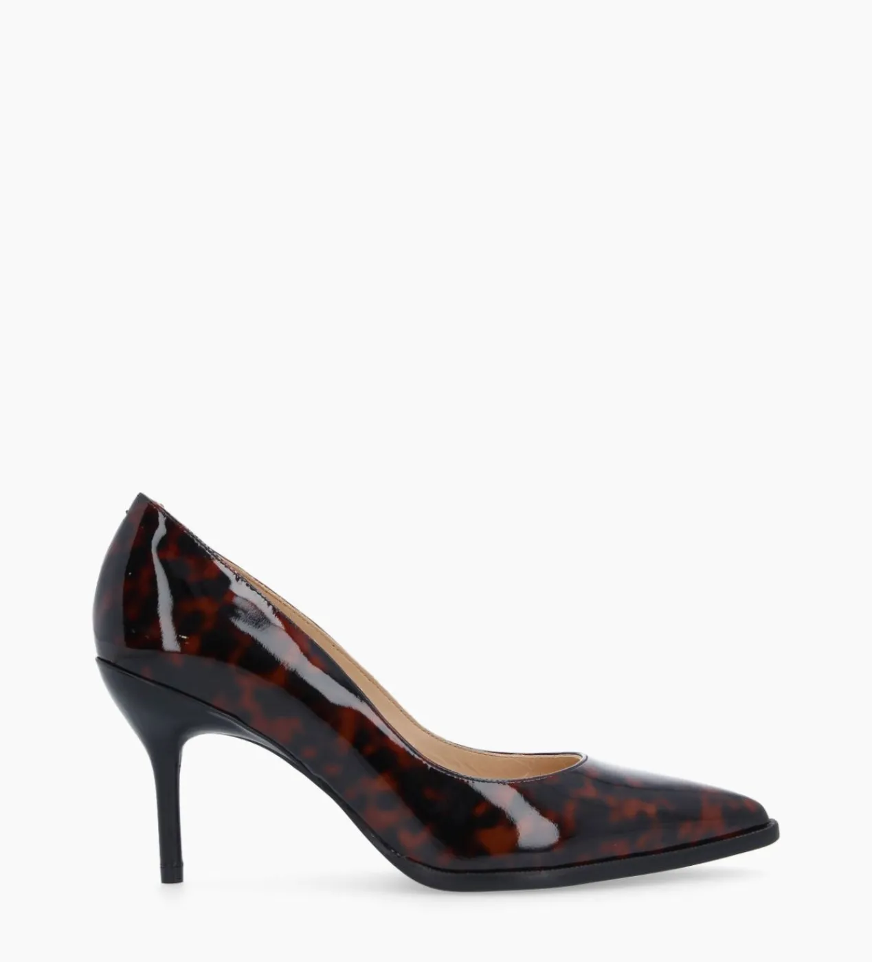 FREE LANCE Paris Escarpin à bout pointu - Jamie 70 - Cuir verni - Turtle Online