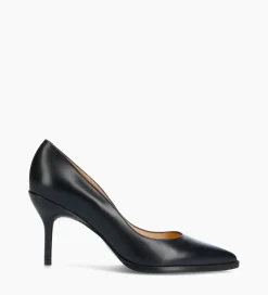 FREE LANCE Paris Escarpin à bout pointu - Jamie 70 - Cuir de veau lisse - Noir Sale