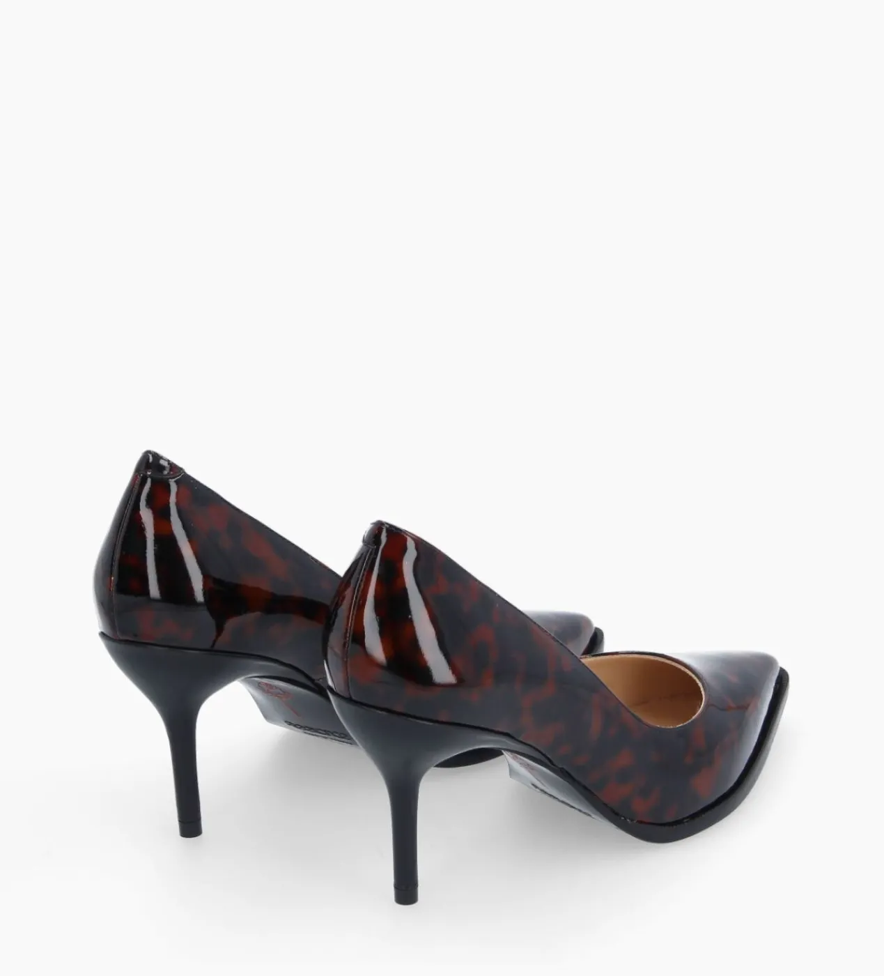 FREE LANCE Paris Escarpin à bout pointu - Jamie 70 - Cuir verni - Turtle Online
