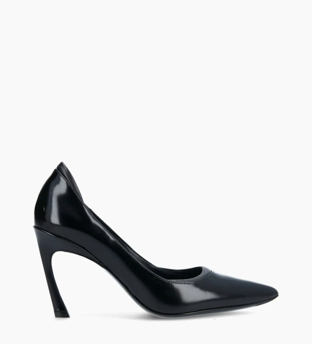 FREE LANCE Paris Escarpin - La Rose 85 - Cuir glacé/Cuir nappa - Noir Cheap