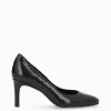 FREE LANCE Paris Escarpin - Mirri 65 - Cuir imprimé serpent verni - Noir Flash Sale