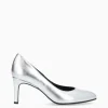 FREE LANCE Paris Escarpin - Mirri 65 - Cuir métallisé - Argent Cheap