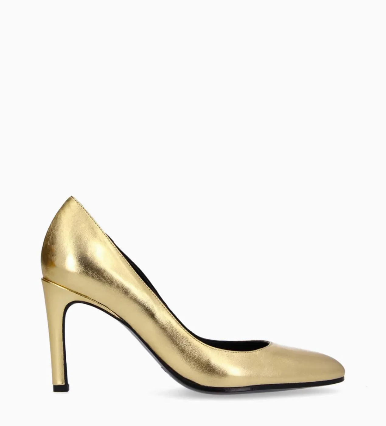 FREE LANCE Paris Escarpin - Mirri 85 - Cuir métallisé - Or Discount