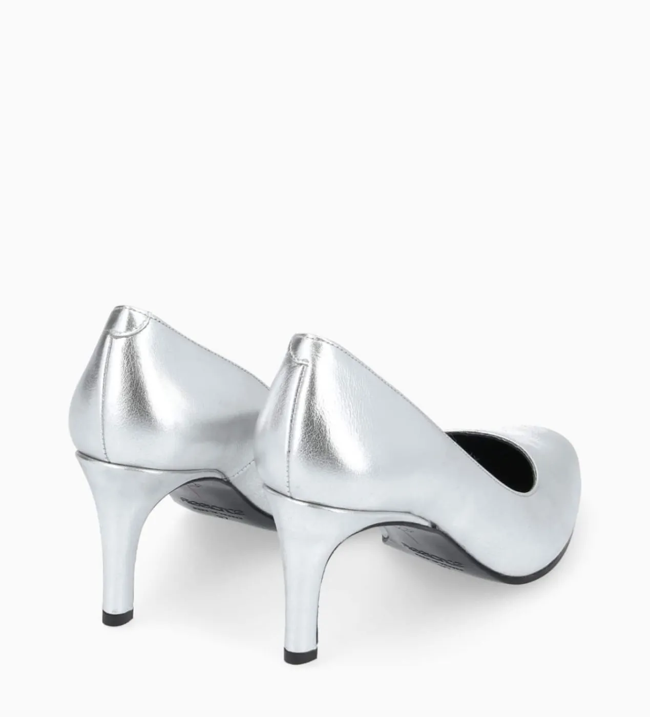 FREE LANCE Paris Escarpin - Mirri 65 - Cuir métallisé - Argent Cheap