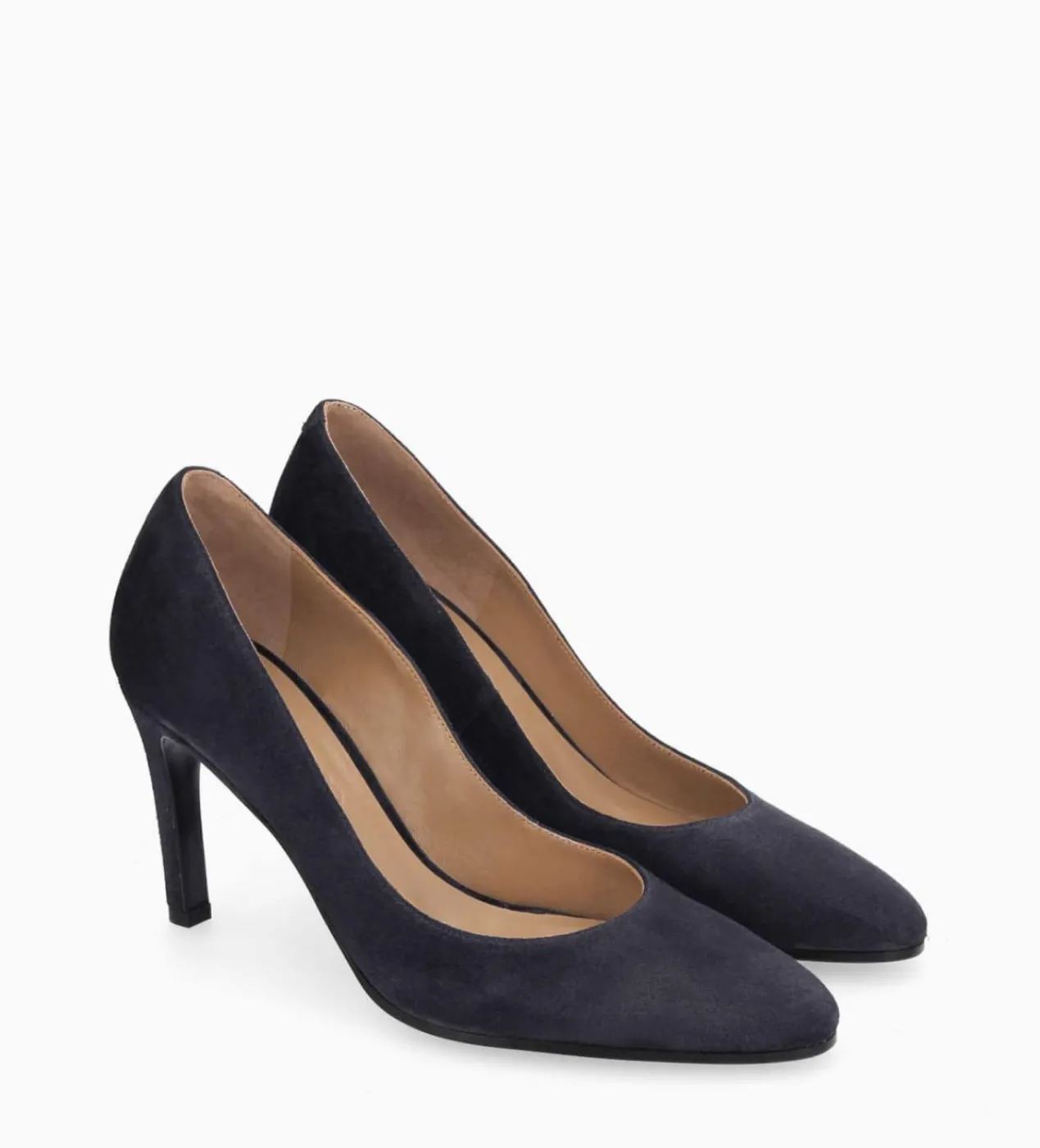 FREE LANCE Paris Escarpin - Mirri 85 - Cuir velours - Marine Outlet