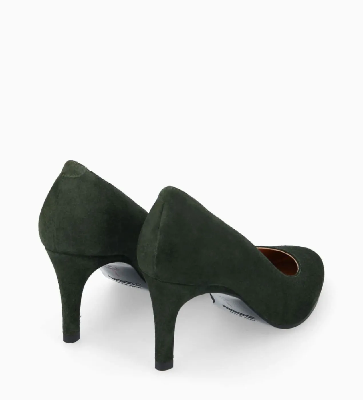 FREE LANCE Paris Escarpin - Mirri 65 - Cuir velours - Militaire New