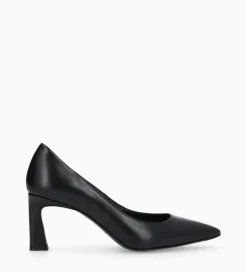 FREE LANCE Paris Escarpin à talon à bout pointu - Iris 65 - Cuir de veau lisse brillant - Noir Online