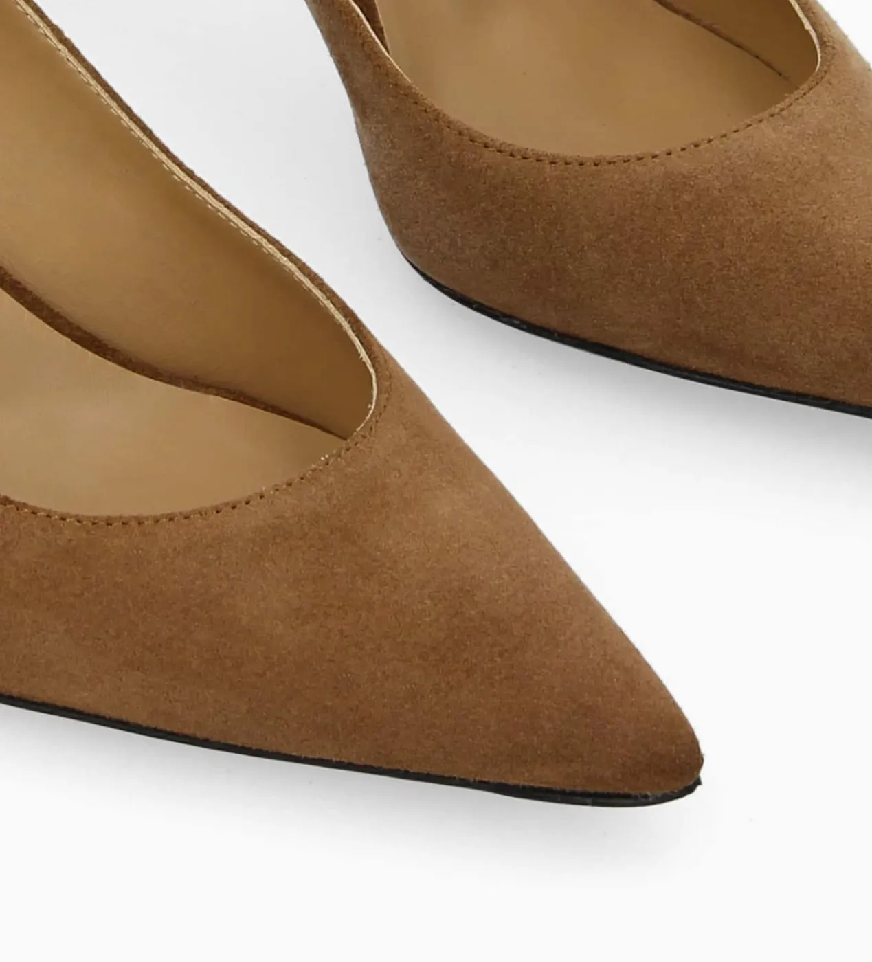 FREE LANCE Paris Escarpin à talon à bout pointu - Iris 65 - Cuir velours - Brun Clearance