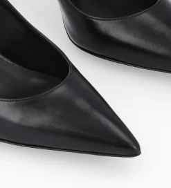 FREE LANCE Paris Escarpin à talon à bout pointu - Iris 65 - Cuir de veau lisse brillant - Noir Online