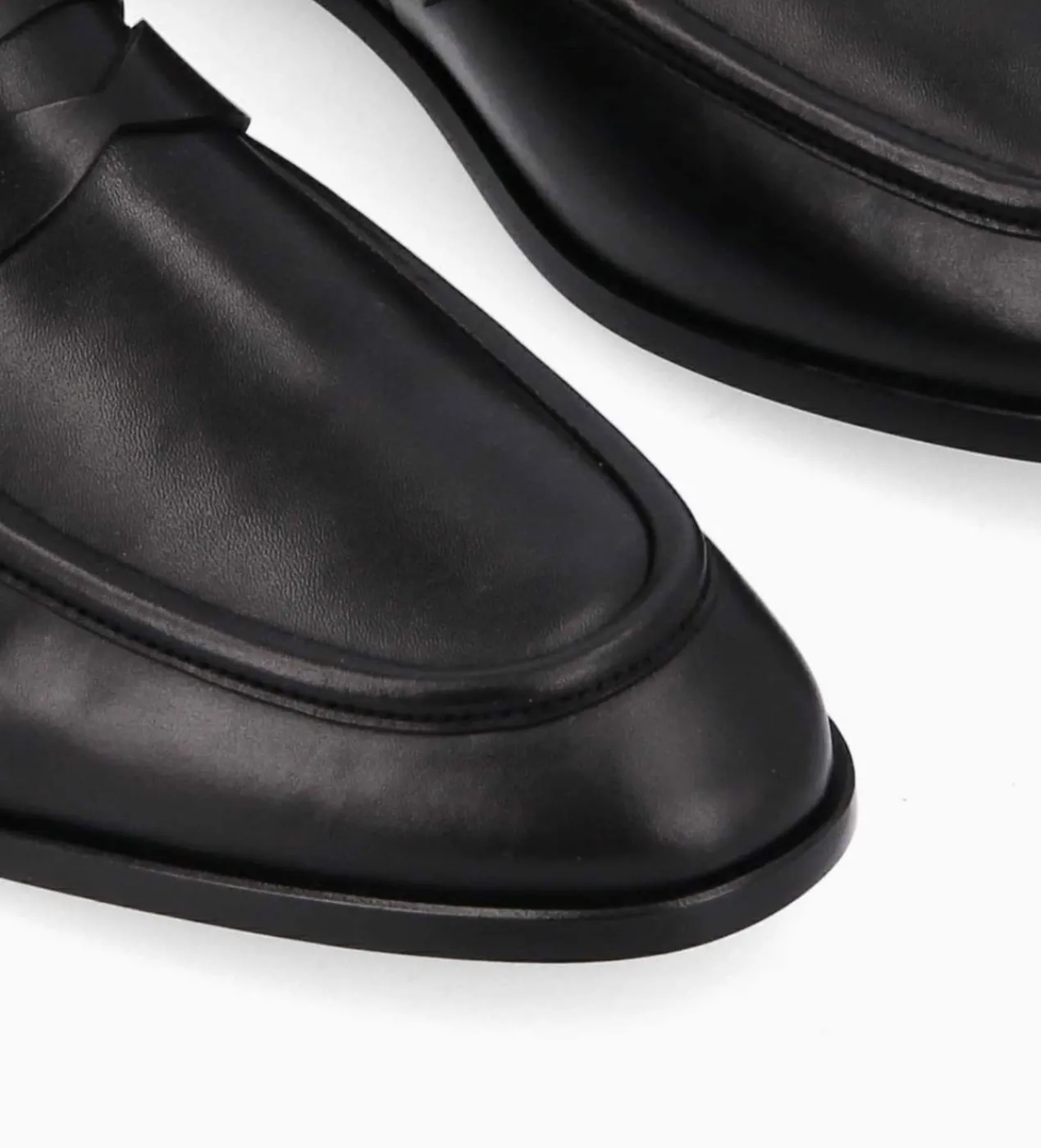 FREE LANCE Paris Mocassin - Anaïs - Cuir de veau lisse brillant - Noir Sale