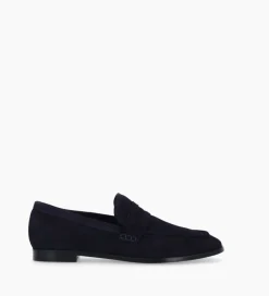 FREE LANCE Paris Mocassin - Anaïs - Cuir velours - Marine Hot