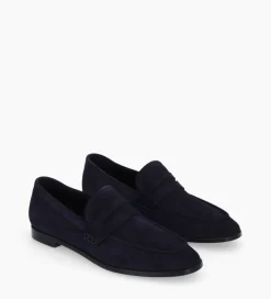 FREE LANCE Paris Mocassin - Anaïs - Cuir velours - Marine Hot