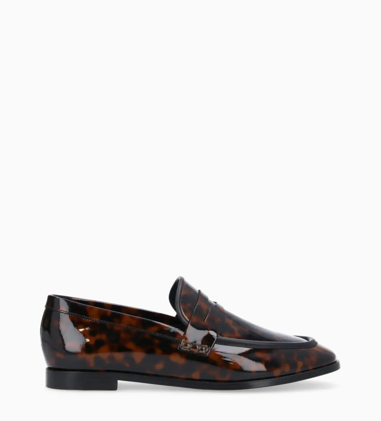FREE LANCE Paris Mocassin - Anaïs - Cuir vernis - Turtle Best Sale