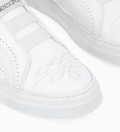 FREE LANCE Paris Sneaker - Panic - Cuir lisse - Blanc Sale
